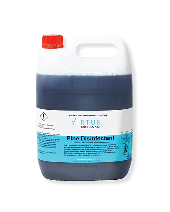 cleaning chemicals pine disinfectant