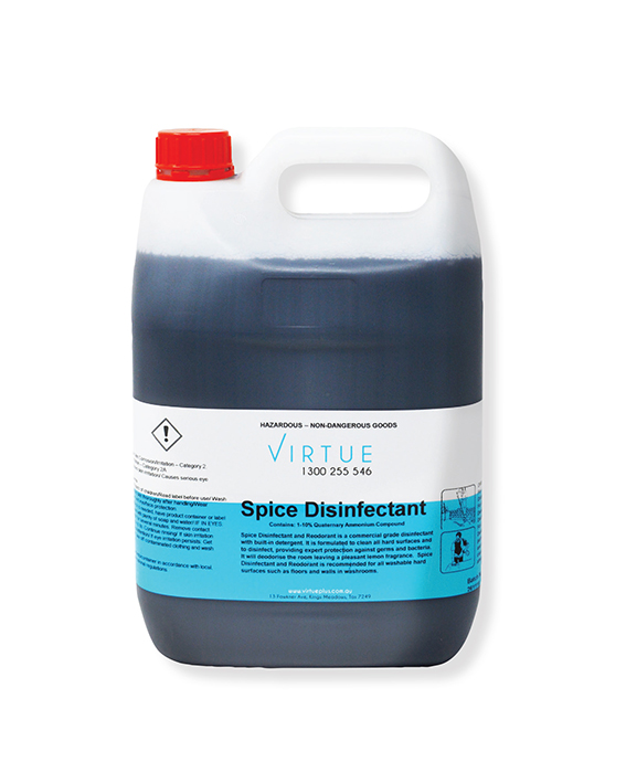 cleaning chemicals spice disinfectant